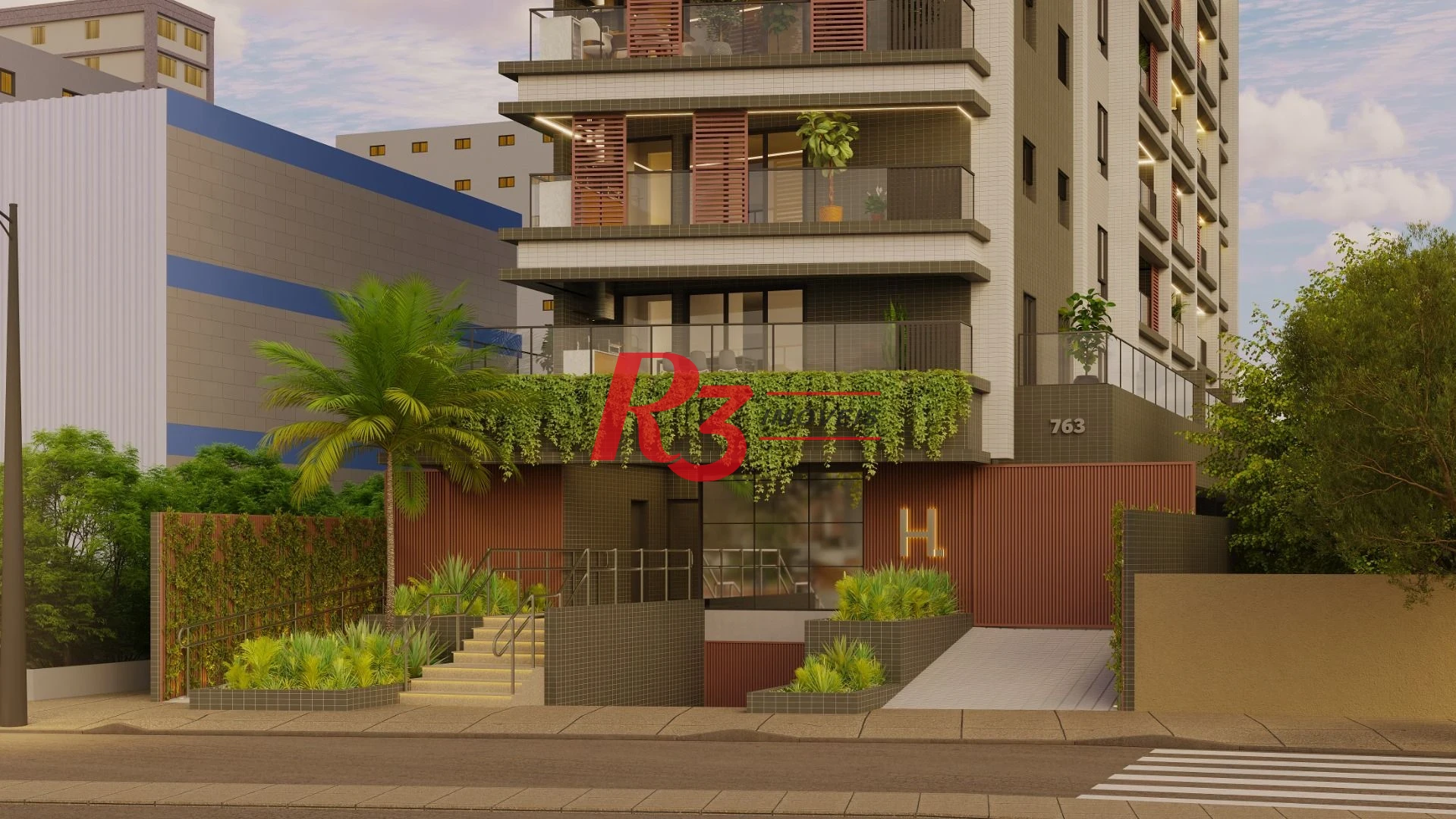 Studio à venda, 32 m² por R$ 509.000,00 - Boqueirão - Santos/SP