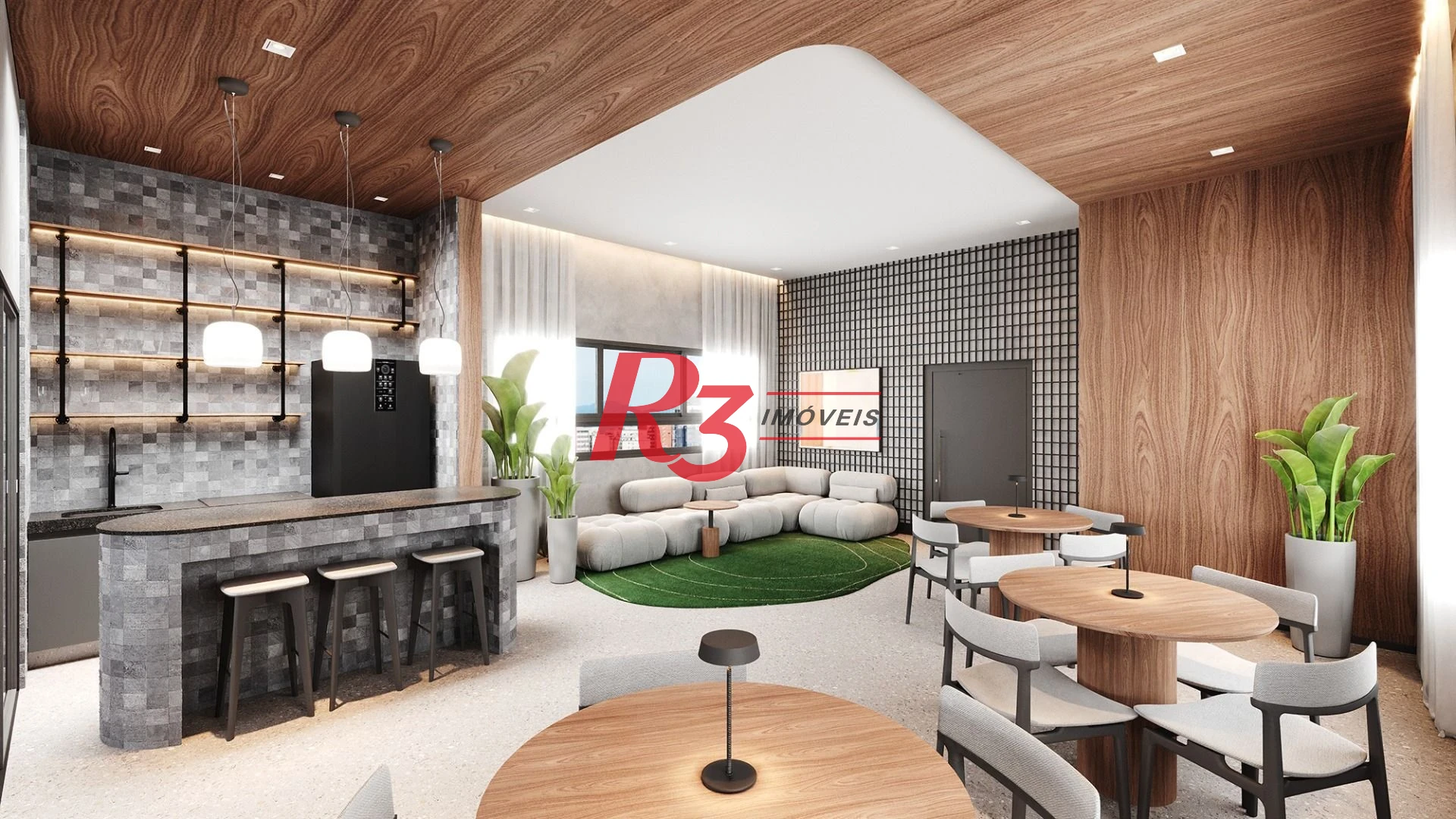 Studio à venda, 32 m² por R$ 509.000,00 - Boqueirão - Santos/SP