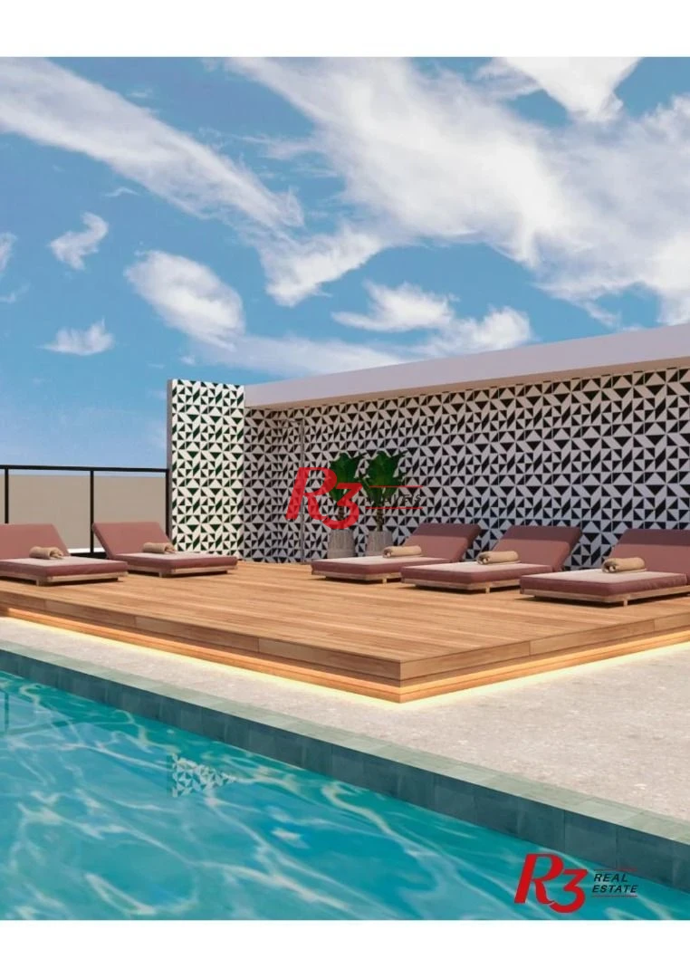 Apartamento com 2 dormitórios à venda, 70 m² por R$ 835.000,00 - José Menino - Santos/SP