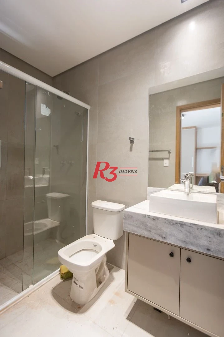 Apartamento com 2 dormitórios para alugar, 70 m² por R$ 4.847,92/mês - José Menino - Santos/SP
