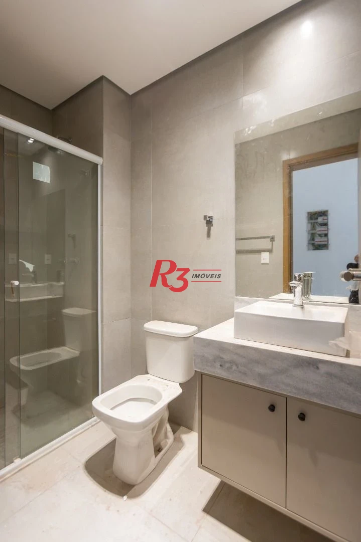 Apartamento com 2 dormitórios para alugar, 70 m² por R$ 4.847,92/mês - José Menino - Santos/SP