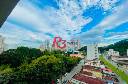 Apartamento à venda, 39 m² por R$ 465.000,00 - José Menino - Santos/SP