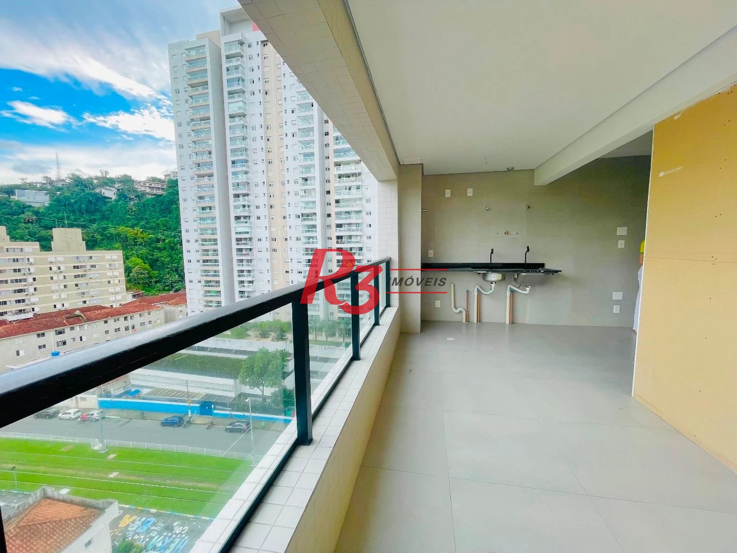 Apartamento à venda, 39 m² por R$ 490.000,00 - José Menino - Santos/SP
