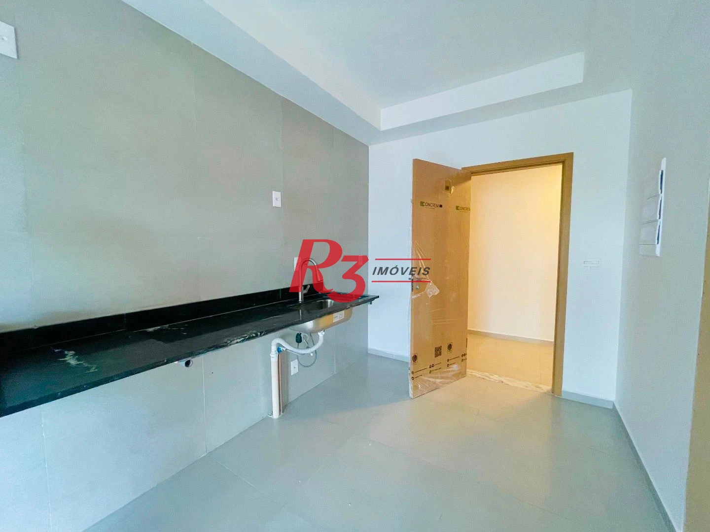Apartamento à venda, 39 m² por R$ 490.000,00 - José Menino - Santos/SP