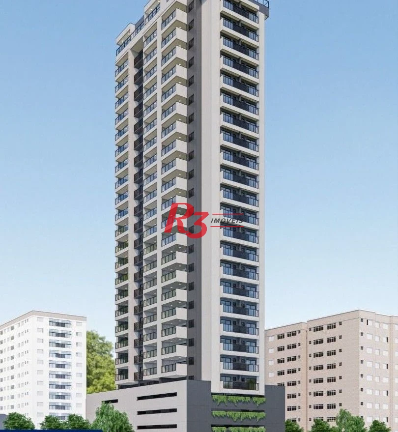 Apartamento com 1 dormitório à venda, 39 m² por R$ 480.000,00 - José Menino - Santos/SP
