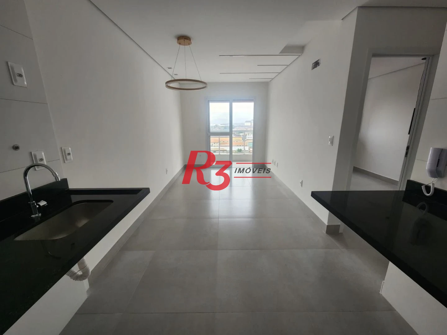Apartamento com 1 dormitório à venda, 38 m² por R$ 440.000,00 - Macuco - Santos/SP