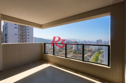 Apartamento com 2 dormitórios à venda, 70 m² por R$ 868.651,00 - José Menino - Santos/SP