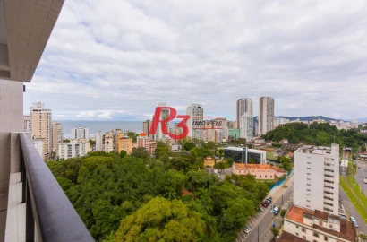 Apartamento com 1 dormitório à venda, 39 m² por R$ 485.000,00 - José Menino - Santos/SP