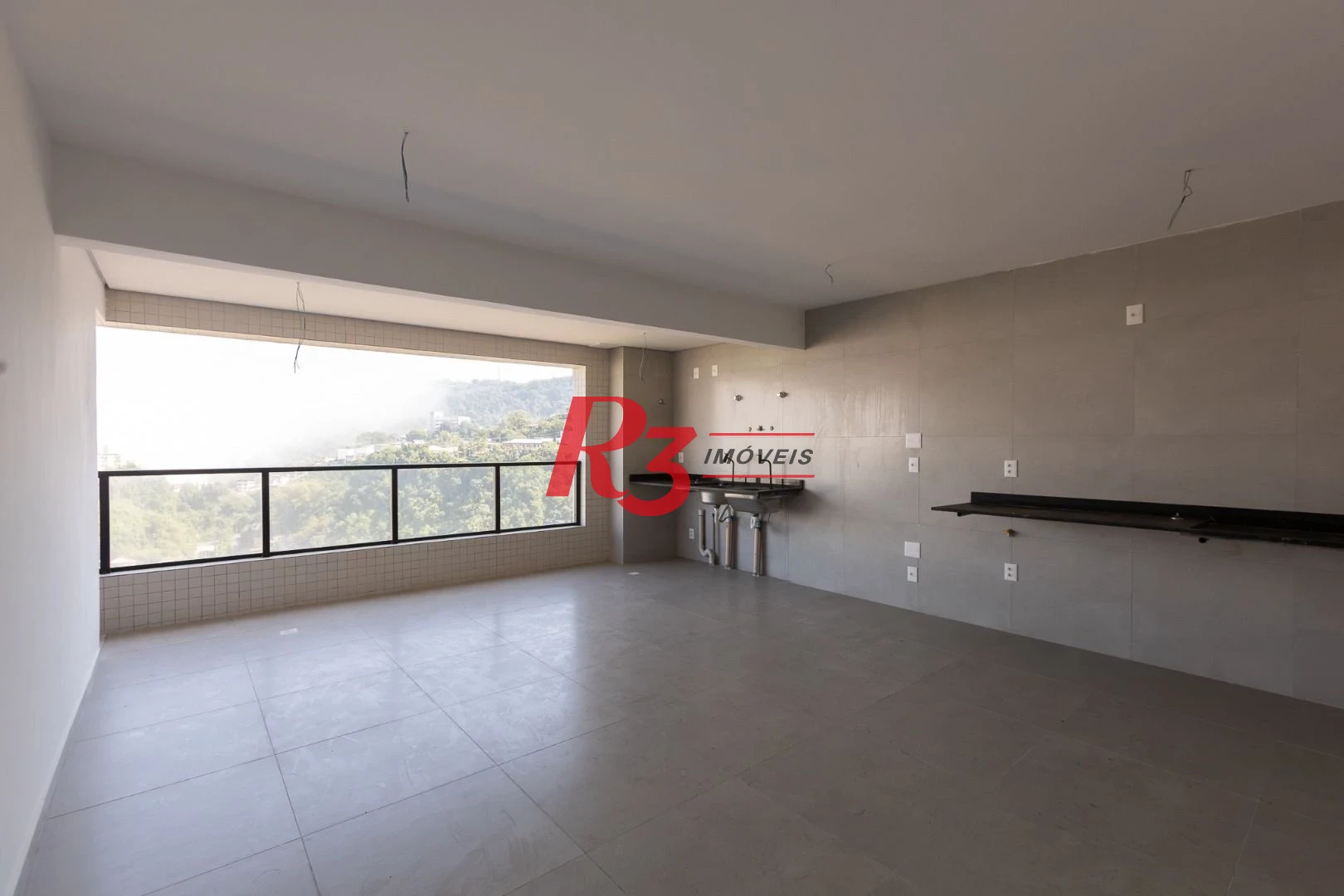 Apartamento com 1 dormitório à venda, 39 m² por R$ 485.000,00 - José Menino - Santos/SP