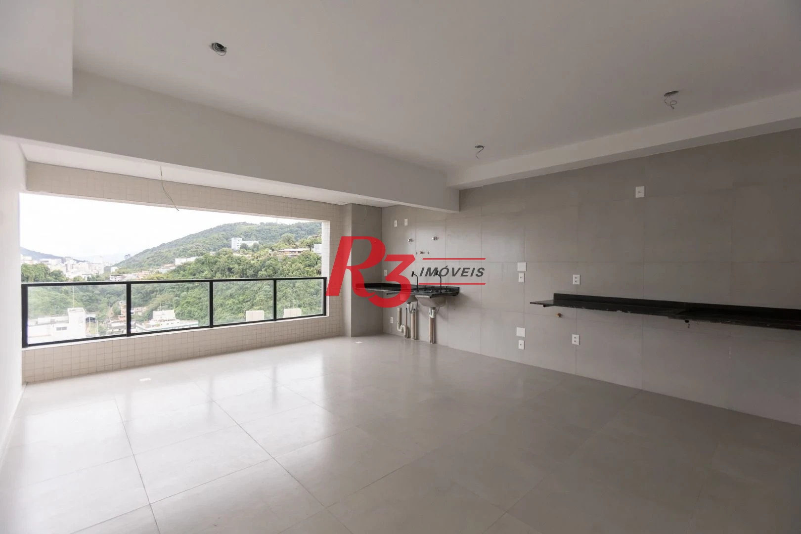 Apartamento com 1 dormitório à venda, 39 m² por R$ 485.000,00 - José Menino - Santos/SP