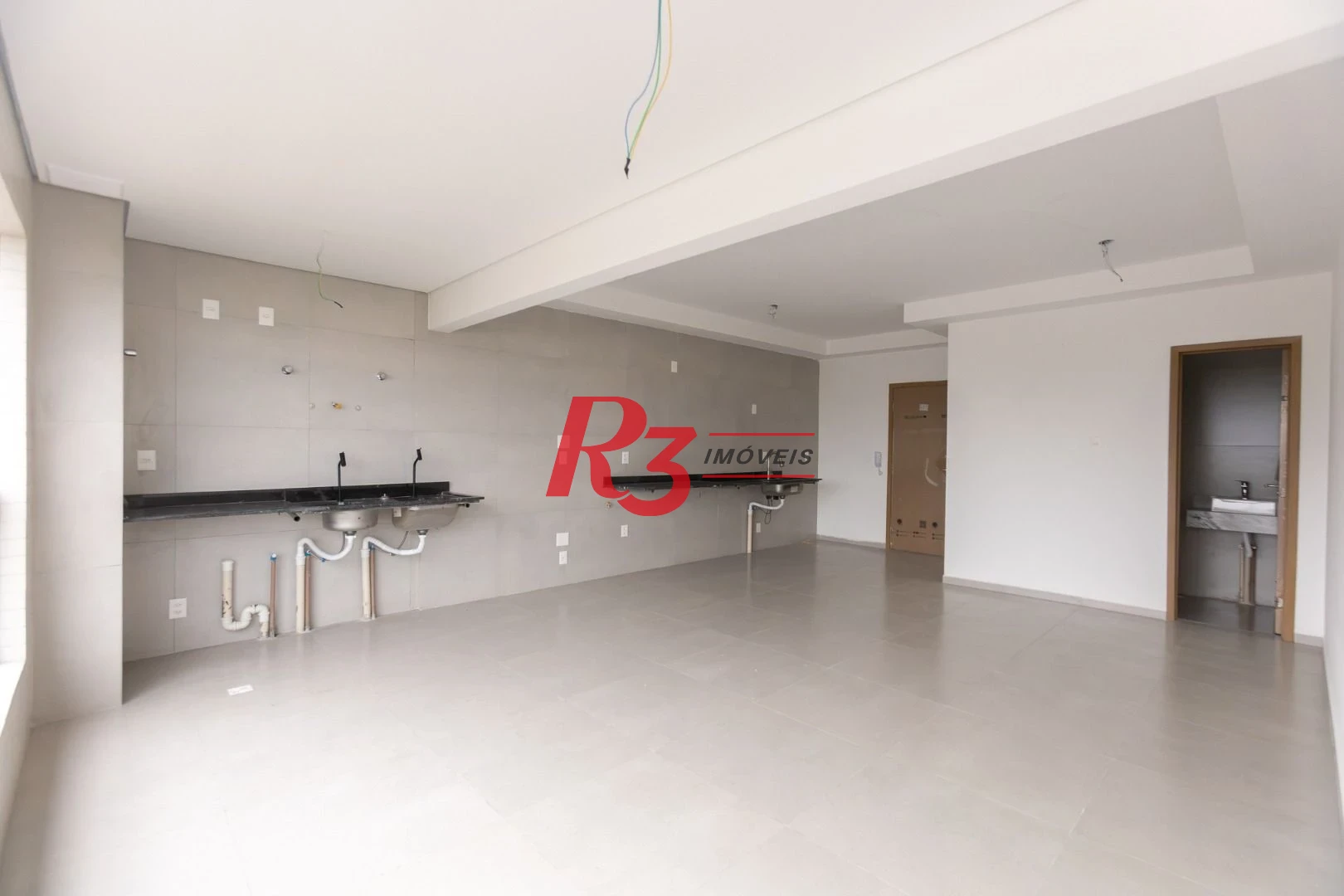 Apartamento com 1 dormitório à venda, 39 m² por R$ 485.000,00 - José Menino - Santos/SP