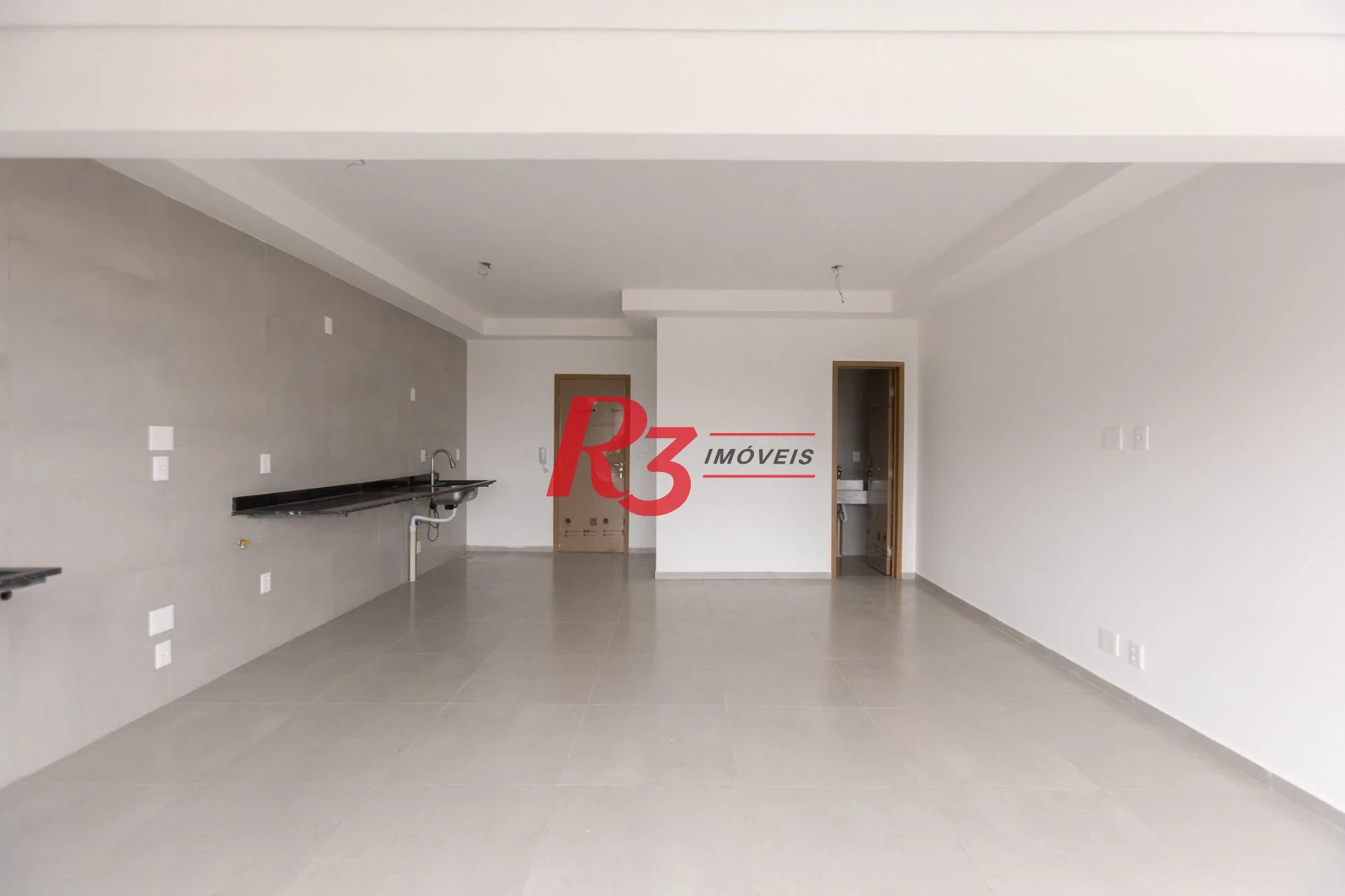 Apartamento com 1 dormitório à venda, 39 m² por R$ 485.000,00 - José Menino - Santos/SP