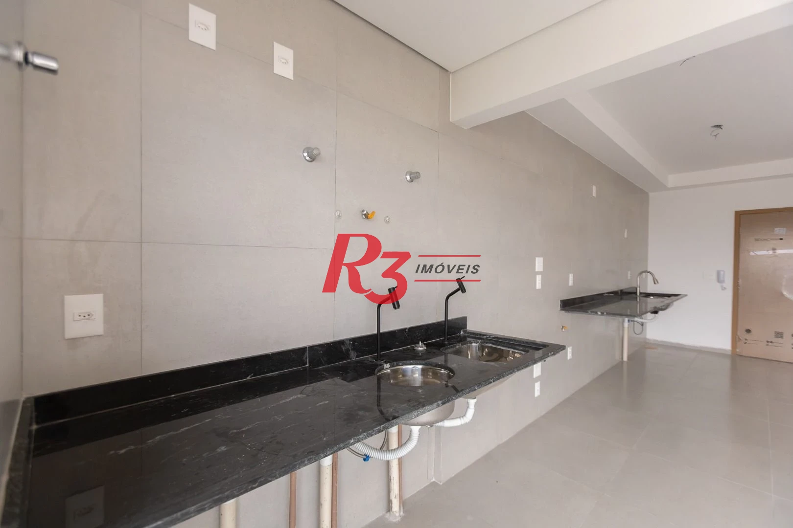 Apartamento com 1 dormitório à venda, 39 m² por R$ 485.000,00 - José Menino - Santos/SP