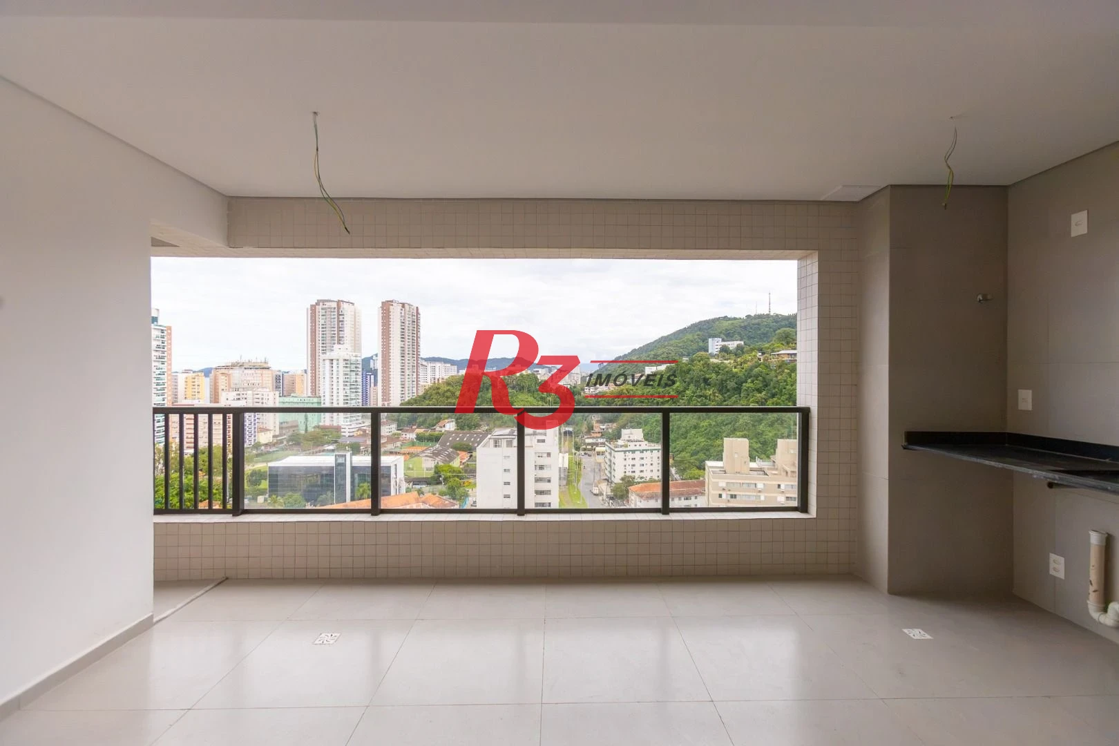 Apartamento com 1 dormitório à venda, 39 m² por R$ 485.000,00 - José Menino - Santos/SP