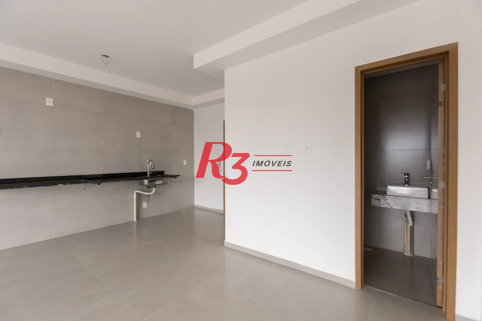 Apartamento com 1 dormitório à venda, 39 m² por R$ 485.000,00 - José Menino - Santos/SP