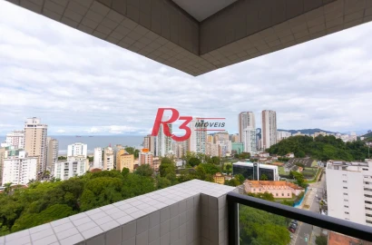 Apartamento com 2 dormitórios à venda, 70 m² por R$ 985.000,00 - José Menino - Santos/SP