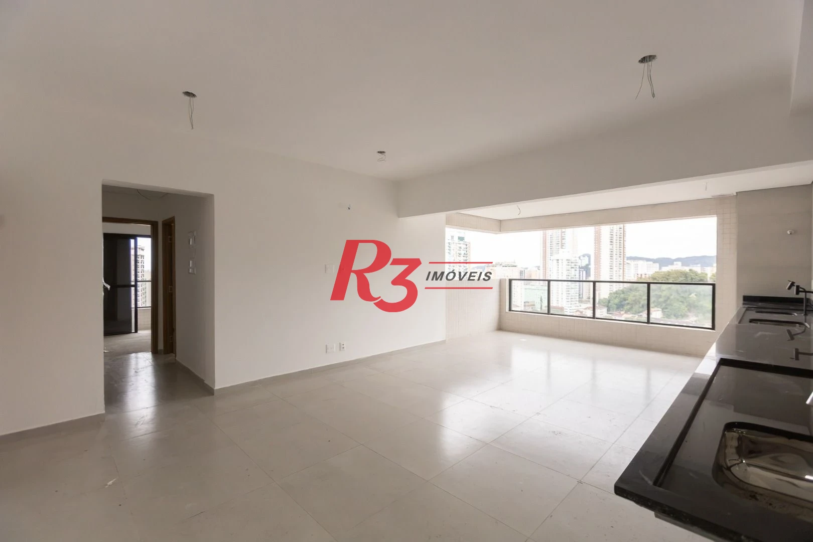 Apartamento com 2 dormitórios à venda, 70 m² por R$ 985.000,00 - José Menino - Santos/SP