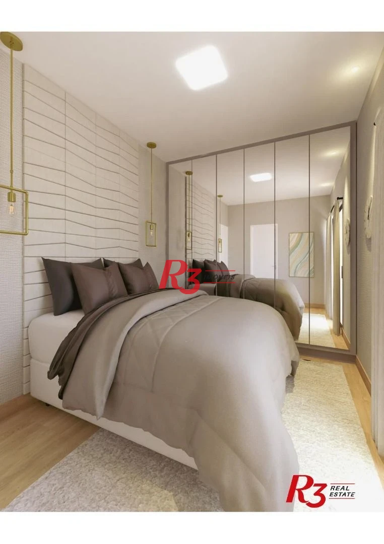 Apartamento com 1 dormitório à venda, 39 m² por R$ 460.000,00 - José Menino - Santos/SP