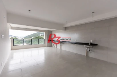 Apartamento com 2 dormitórios à venda, 70 m² por R$ 915.000,00 - José Menino - Santos/SP