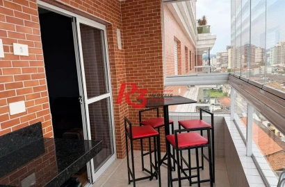 Apartamento com 2 dormitórios à venda, 55 m² por R$ 530.000,00 - Vila Guilhermina - Praia Grande/SP
