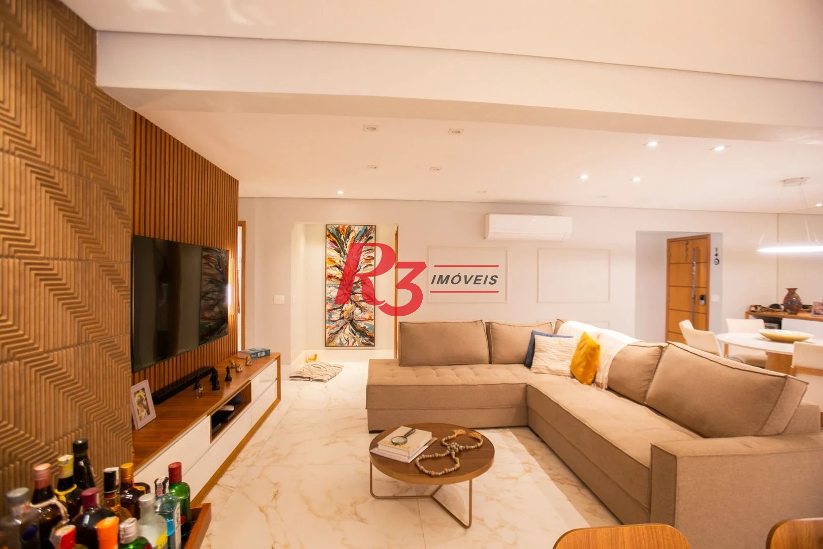 Apartamento com 3 dormitórios à venda, 132 m² por R$ 1.810.000,00 - Ponta da Praia - Santos/SP