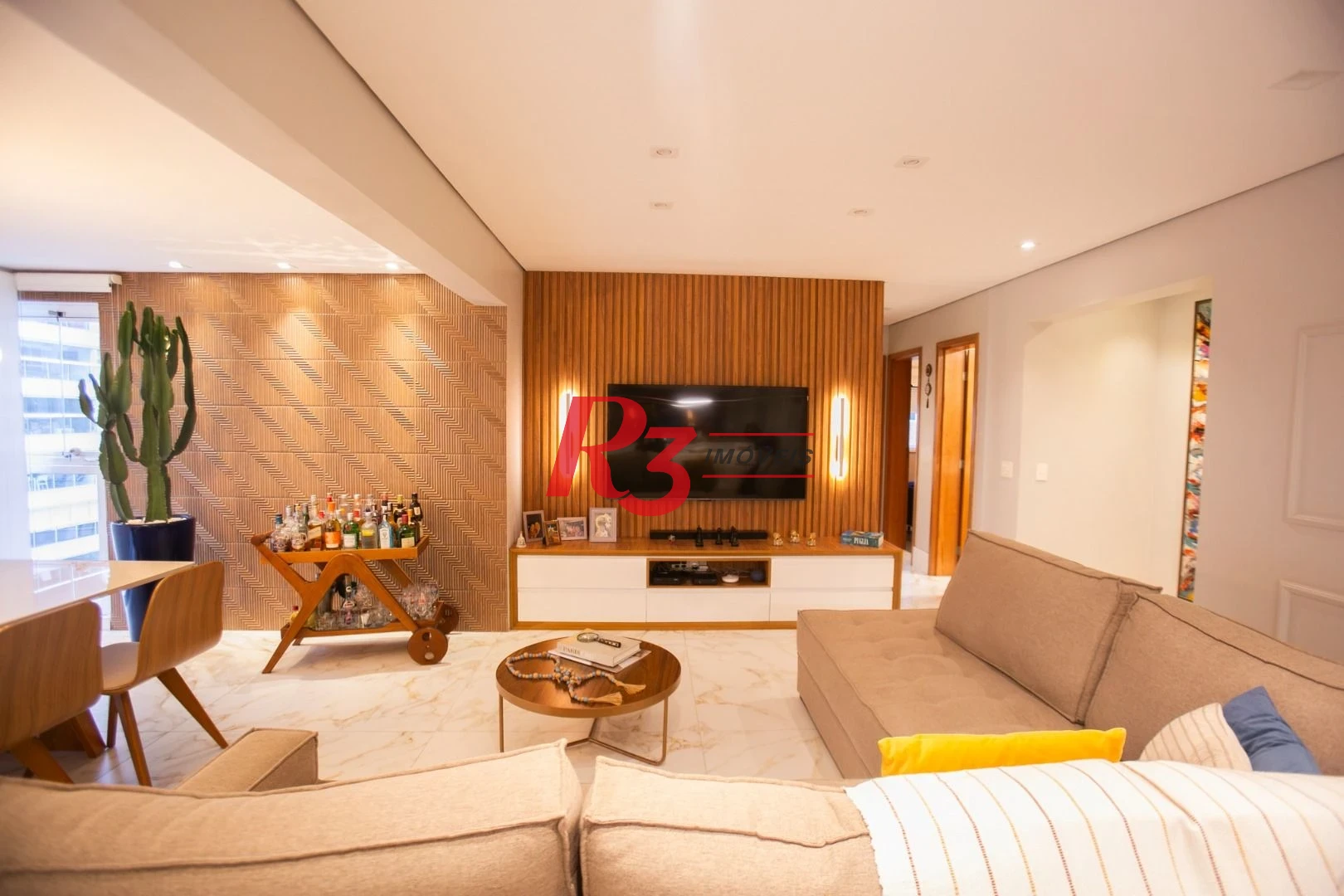 Apartamento com 3 dormitórios à venda, 132 m² por R$ 1.810.000,00 - Ponta da Praia - Santos/SP