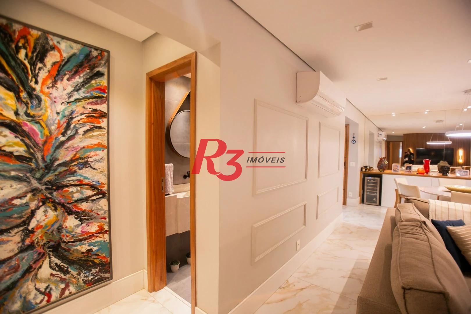 Apartamento com 3 dormitórios à venda, 132 m² por R$ 1.810.000,00 - Ponta da Praia - Santos/SP