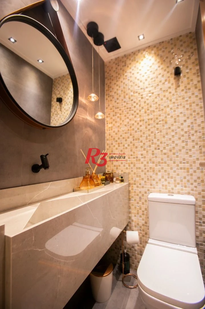 Apartamento com 3 dormitórios à venda, 132 m² por R$ 1.810.000,00 - Ponta da Praia - Santos/SP