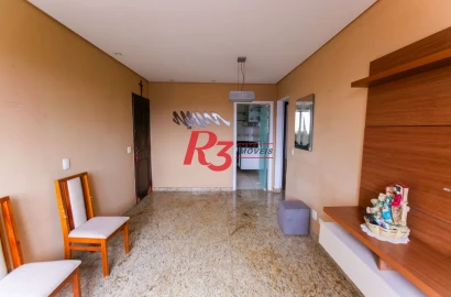 Apartamento com 2 dormitórios à venda, 65 m² por R$ 430.000,00 - Aparecida - Santos/SP