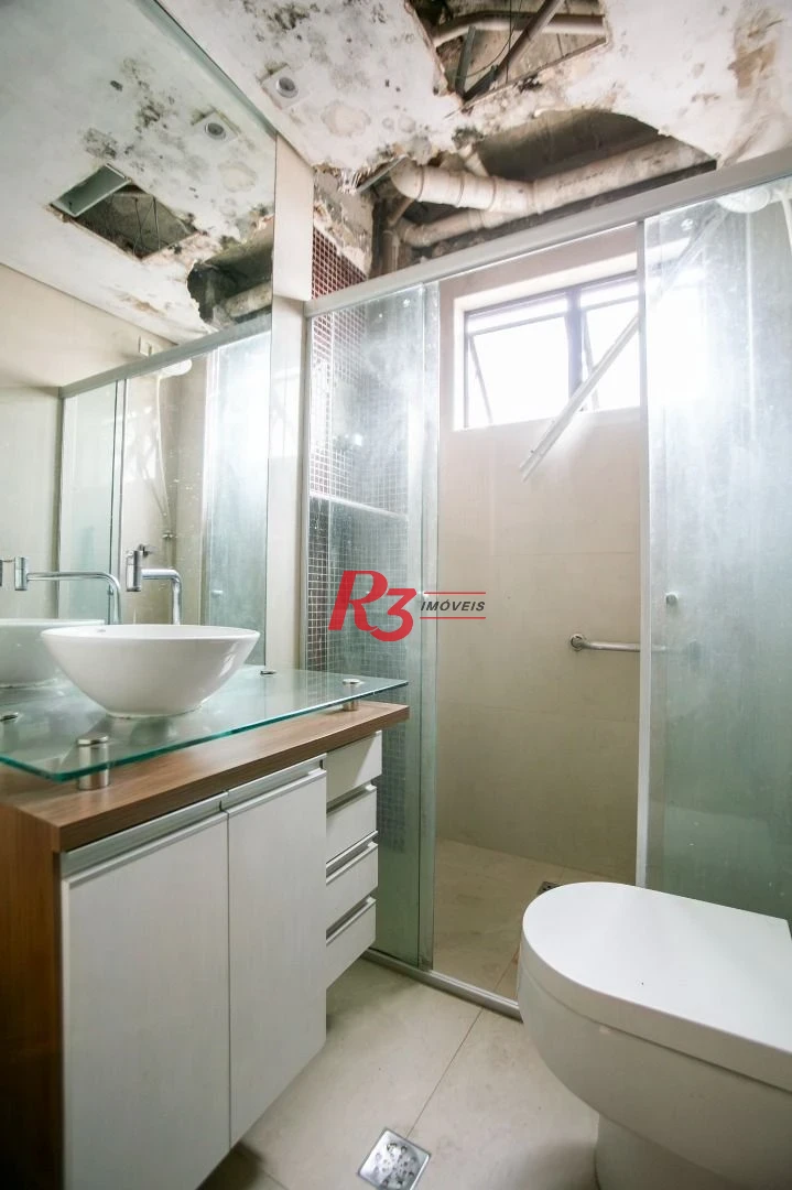 Apartamento com 2 dormitórios à venda, 65 m² por R$ 430.000,00 - Aparecida - Santos/SP