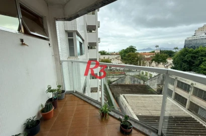 Apartamento à venda, 140 m² por R$ 860.000,00 - Aparecida - Santos/SP