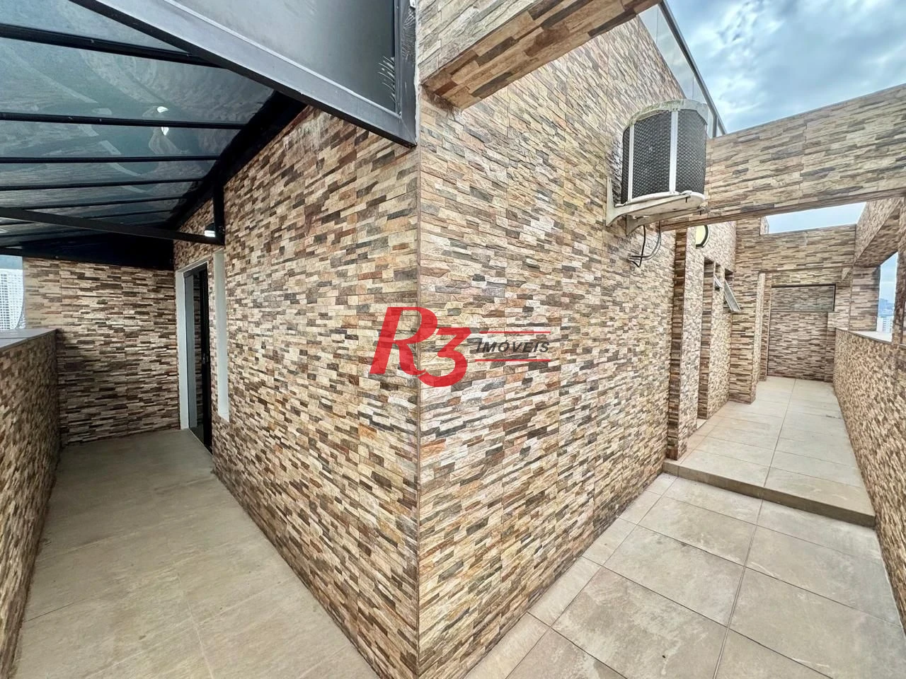 Cobertura com 3 dormitórios à venda, 170 m² por R$ 980.000,00 - Campo Grande - Santos/SP