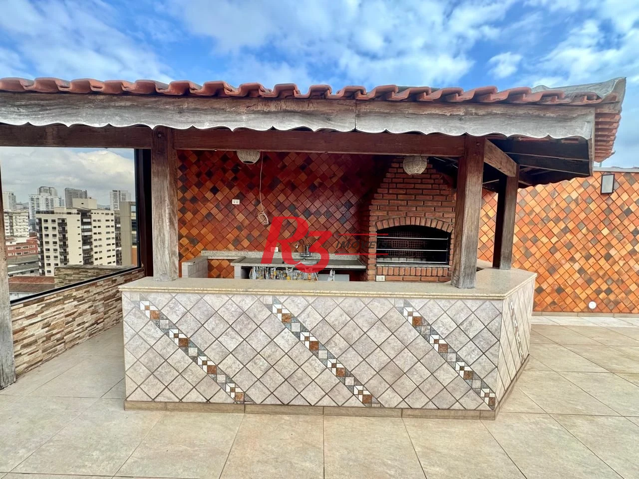 Cobertura com 3 dormitórios à venda, 170 m² por R$ 980.000,00 - Campo Grande - Santos/SP