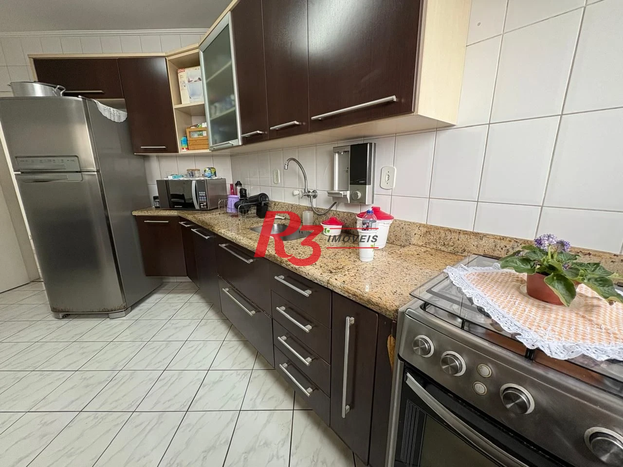 Apartamento à venda, 107 m² por R$ 700.000,00 - Embaré - Santos/SP