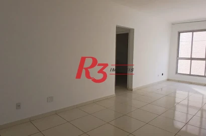 Apartamento com 2 dormitórios para alugar, 77 m² por R$ 3.800,02/mês - Embaré - Santos/SP