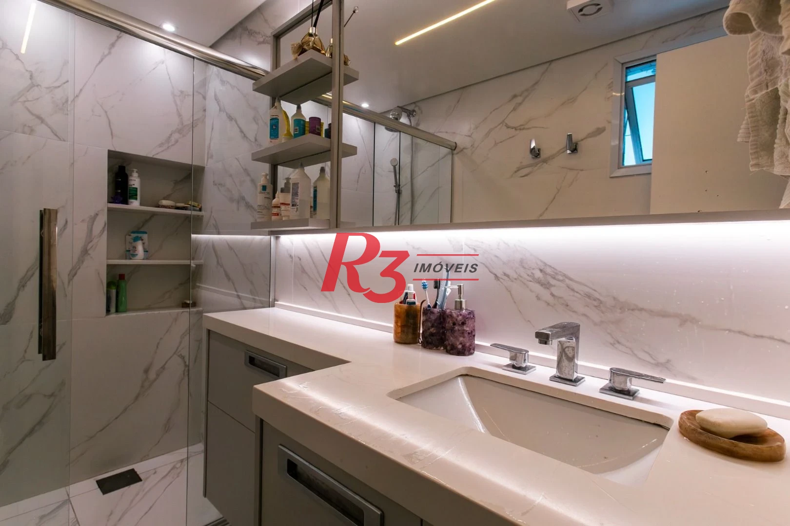 Apartamento à venda, 125 m² por R$ 1.680.000,00 - Boqueirão - Santos/SP