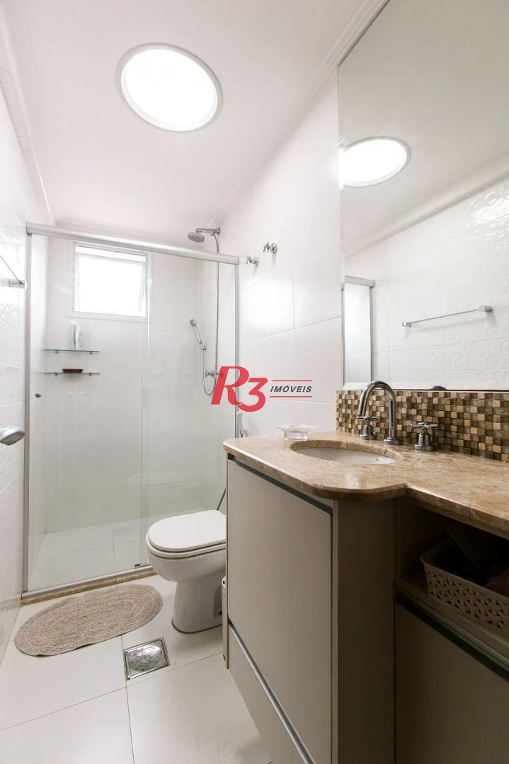 Apartamento à venda, 125 m² por R$ 1.680.000,00 - Boqueirão - Santos/SP