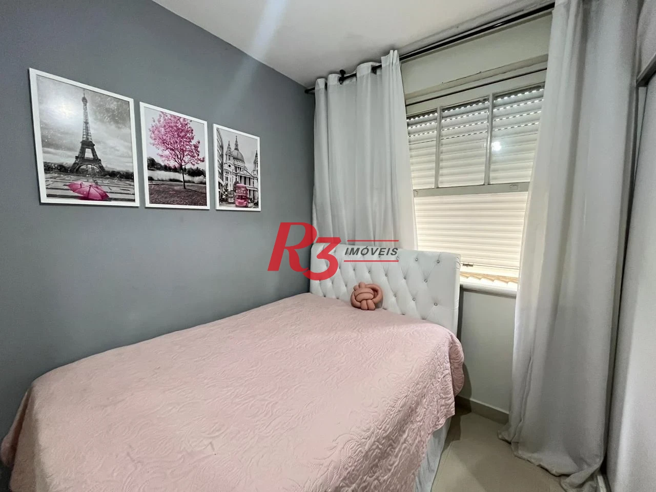 Apartamento com 3 dormitórios à venda, 104 m² por R$ 590.000,00 - Gonzaga - Santos/SP