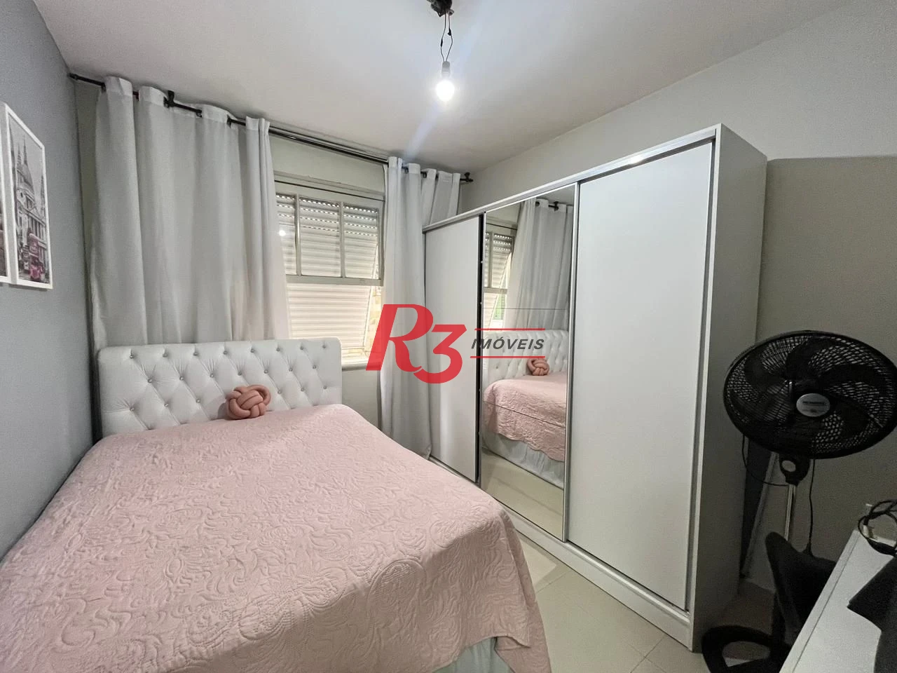 Apartamento com 3 dormitórios à venda, 104 m² por R$ 590.000,00 - Gonzaga - Santos/SP