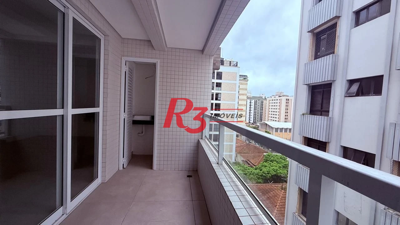 Apartamento à venda, 99 m² por R$ 1.250.676,00 - Boqueirão - Santos/SP