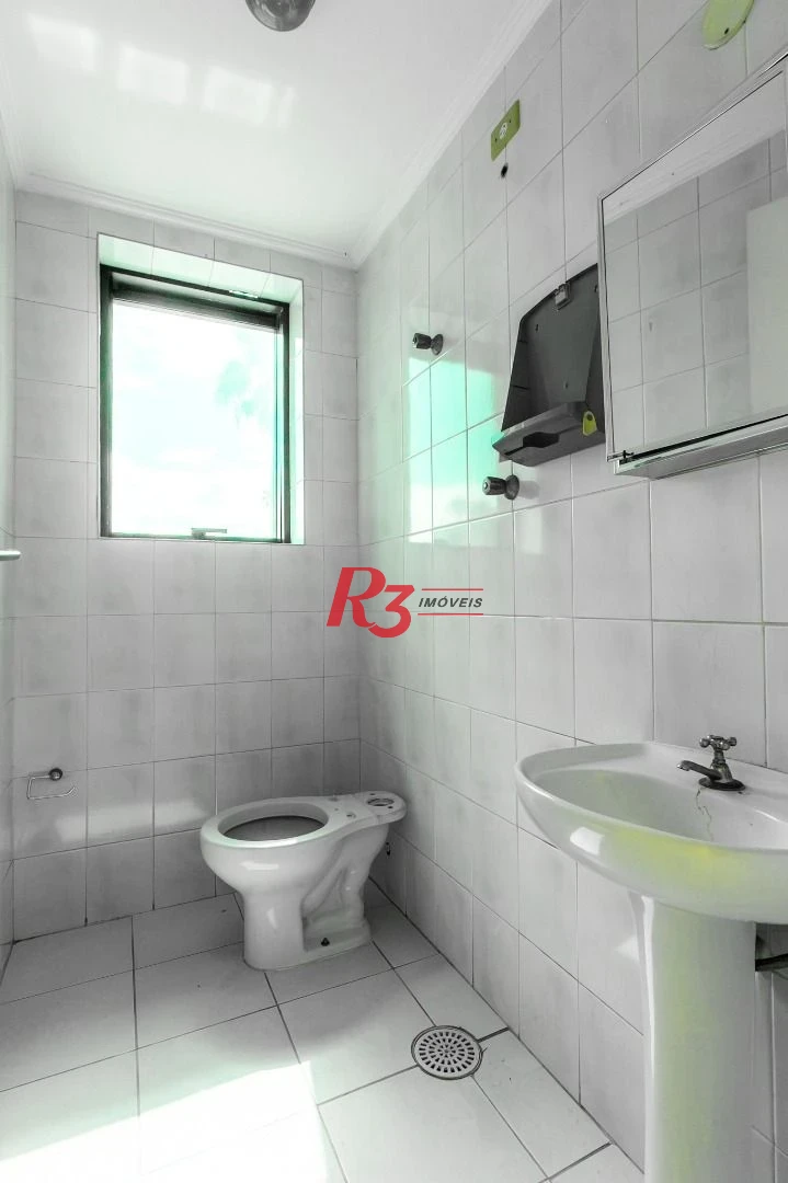 Sala para alugar, 115 m² por R$ 4.500,00/mês - Gonzaga - Santos/SP