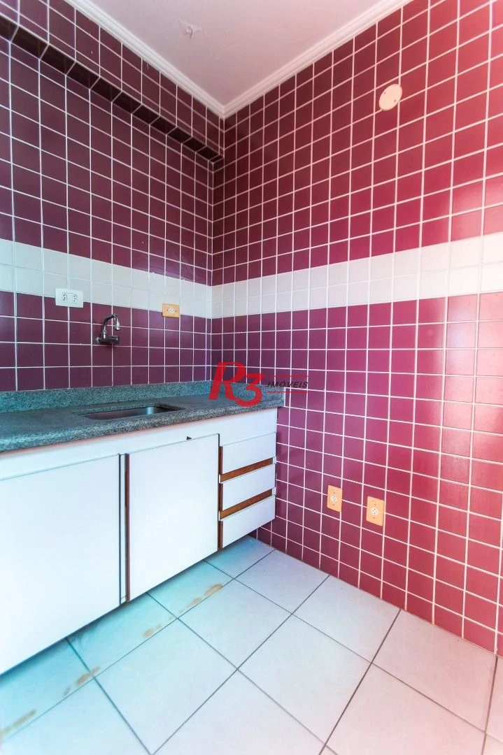 Sala para alugar, 115 m² por R$ 4.500,00/mês - Gonzaga - Santos/SP