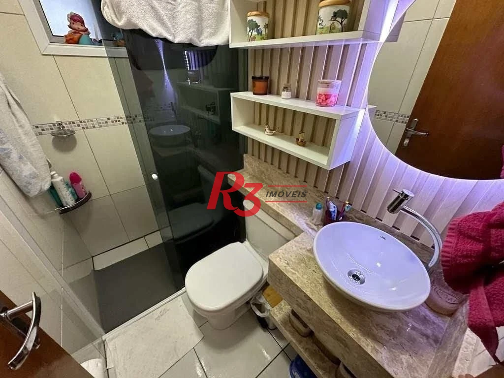 Apartamento com 2 dormitórios à venda, 88 m² por R$ 660.000,00 - Boqueirão - Praia Grande/SP