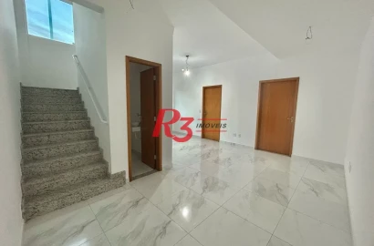 Casa com 3 dormitórios à venda, 84 m² por R$ 1.250.000,00 - Boqueirão - Santos/SP