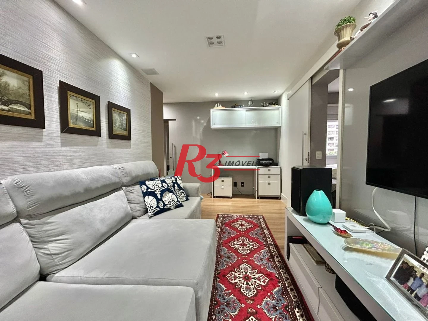 Apartamento com 3 dormitórios à venda, 181 m² por R$ 3.360.000,00 - Gonzaga - Santos/SP