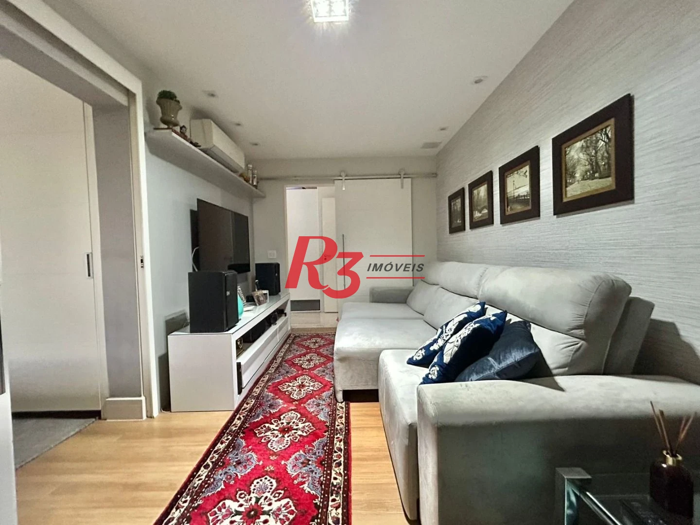 Apartamento com 3 dormitórios à venda, 181 m² por R$ 3.360.000,00 - Gonzaga - Santos/SP