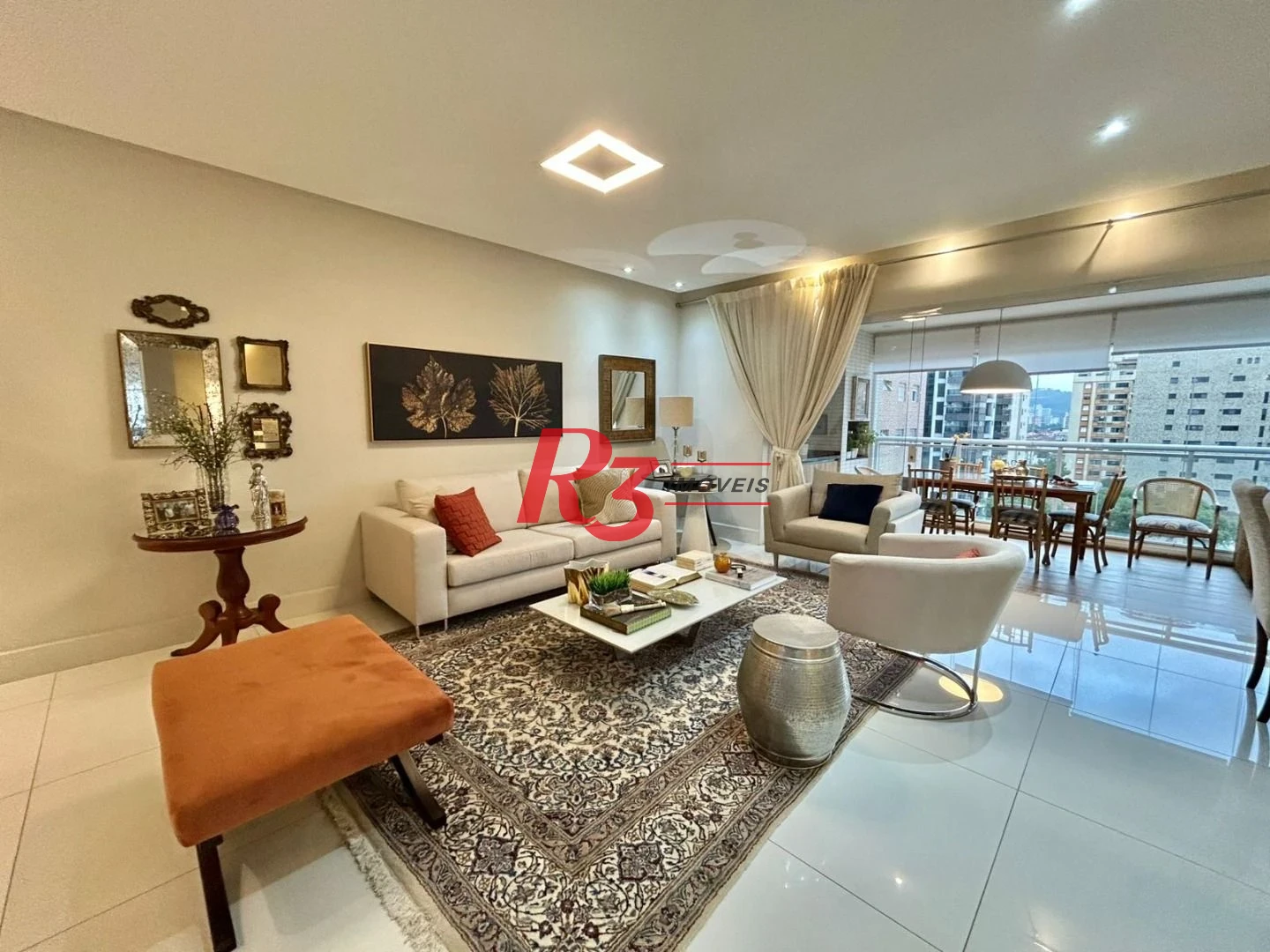 Apartamento com 3 dormitórios à venda, 181 m² por R$ 3.360.000,00 - Gonzaga - Santos/SP