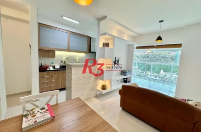 Apartamento à venda, 49 m² por R$ 620.000,00 - José Menino - Santos/SP