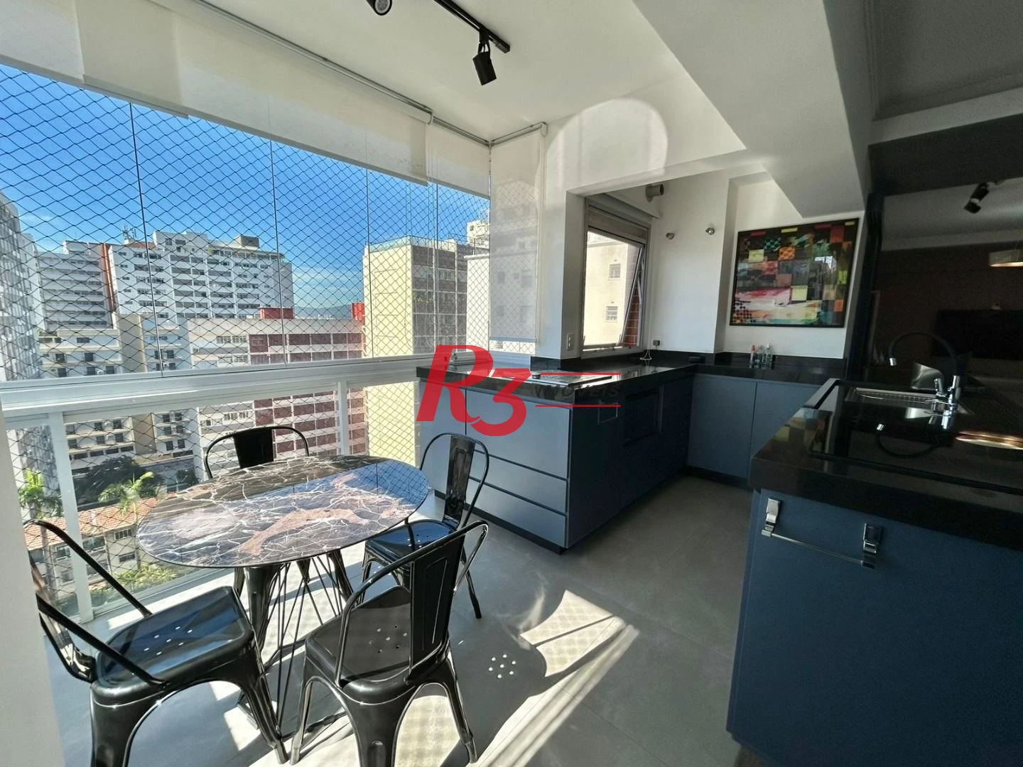 Apartamento com 2 dormitórios à venda, 100 m² por R$ 1.690.000,00 - Boqueirão - Santos/SP