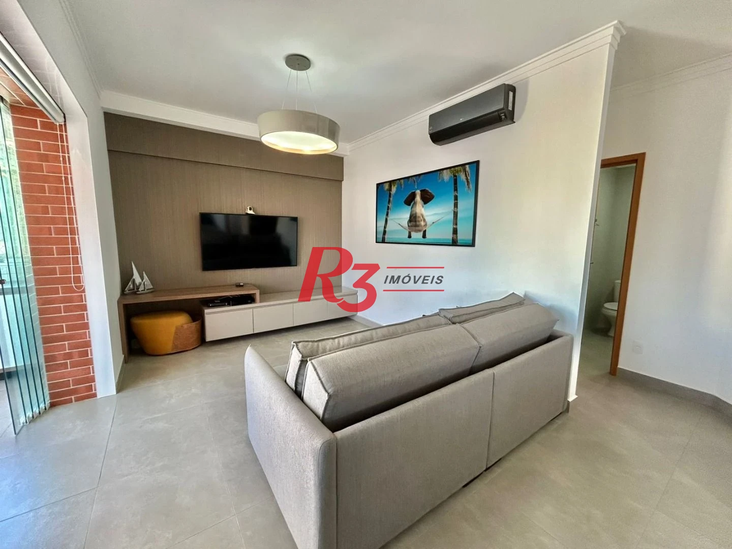 Apartamento com 2 dormitórios à venda, 100 m² por R$ 1.690.000,00 - Boqueirão - Santos/SP